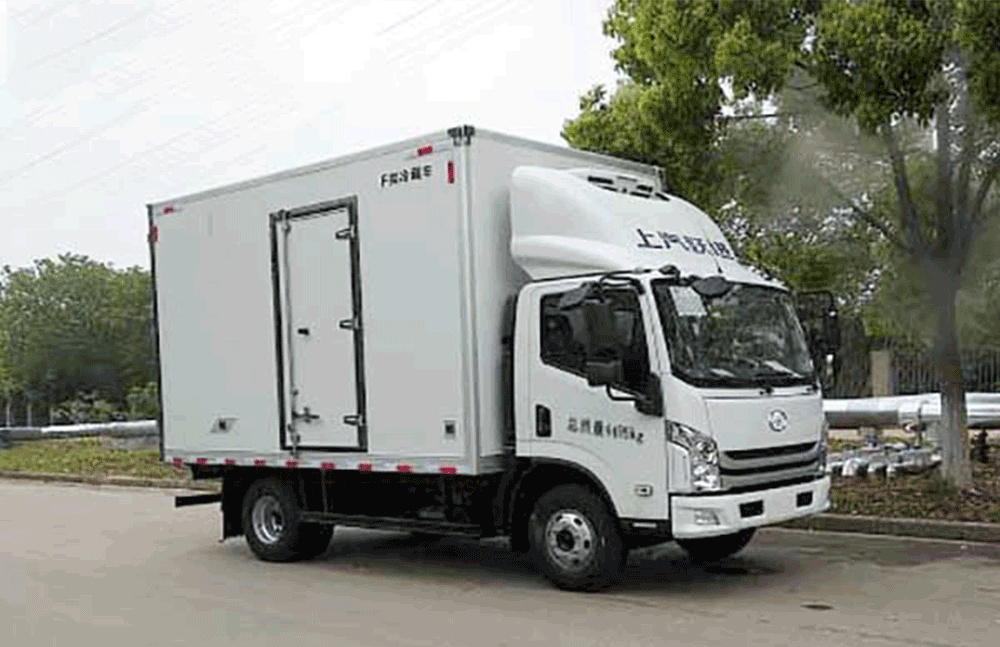 國(guó)六躍進(jìn)自動(dòng)檔冷藏車