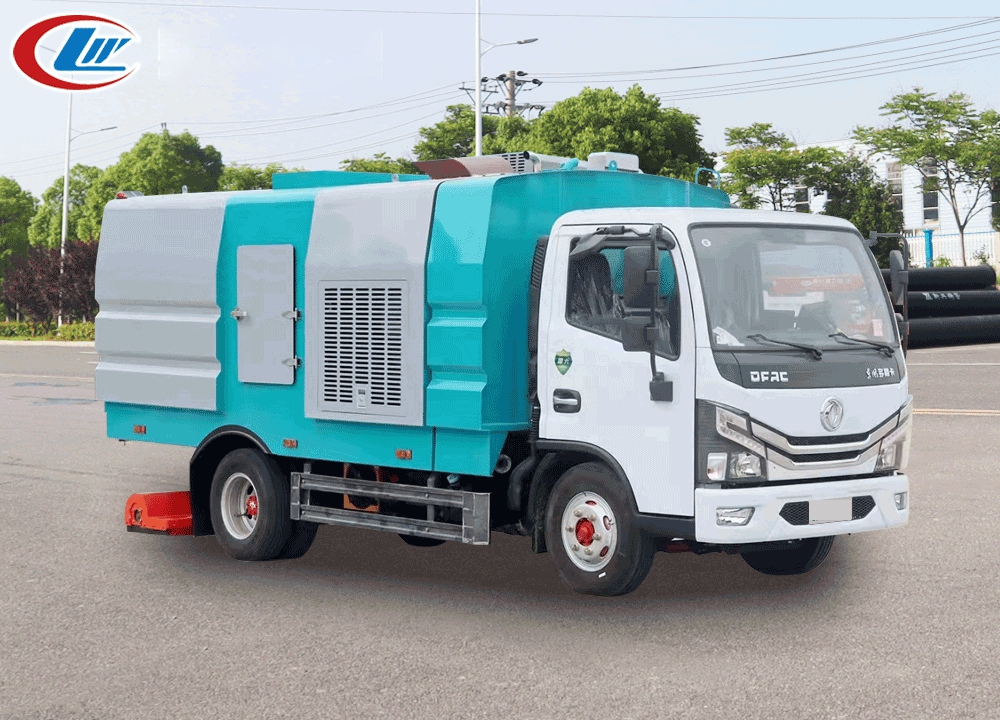 國六東風多利卡后置吸塵車